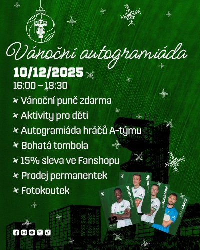 Vánoční autogramiáda MFK Karviná