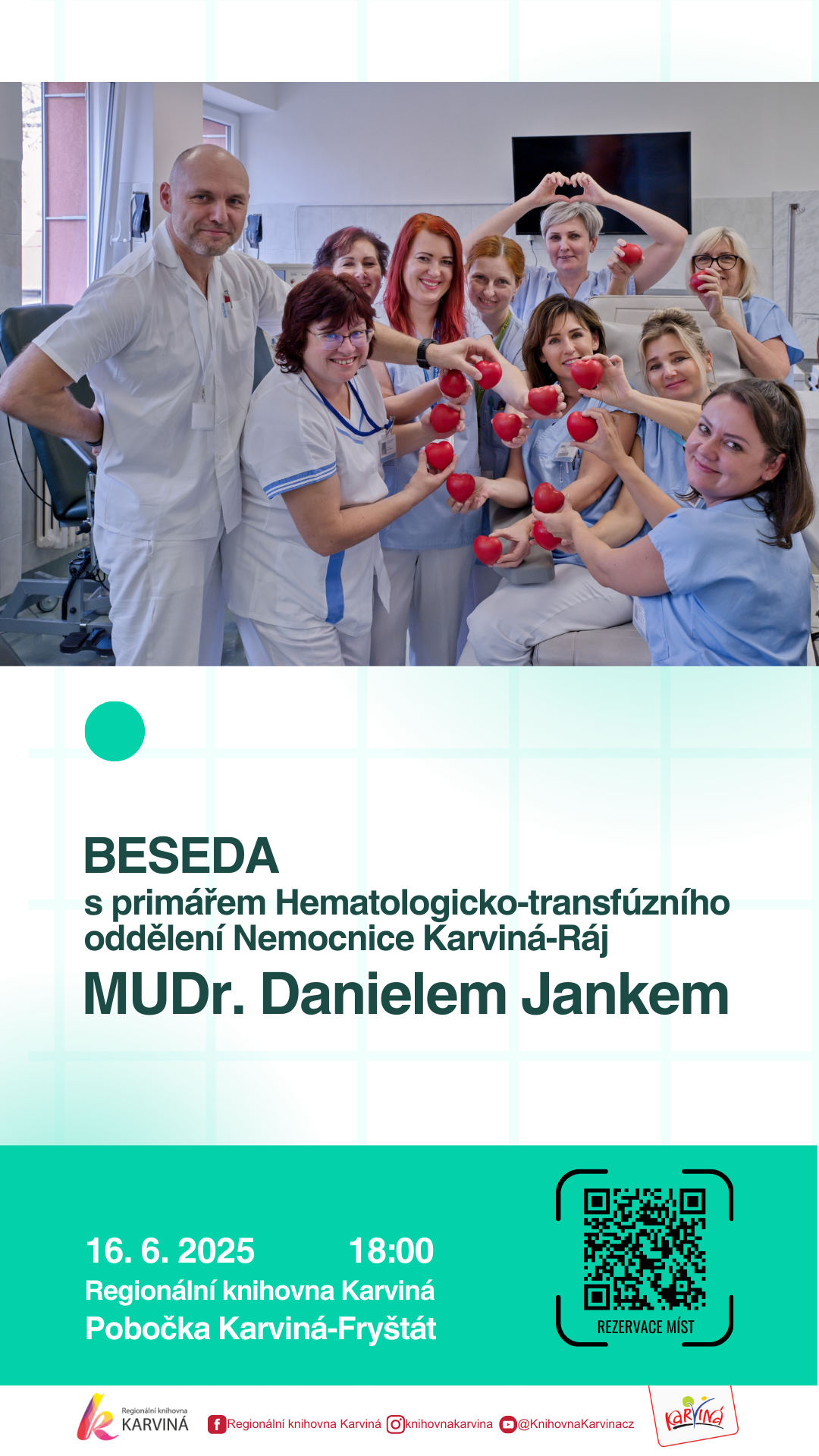 Beseda s MUDr. Danielem Jankem