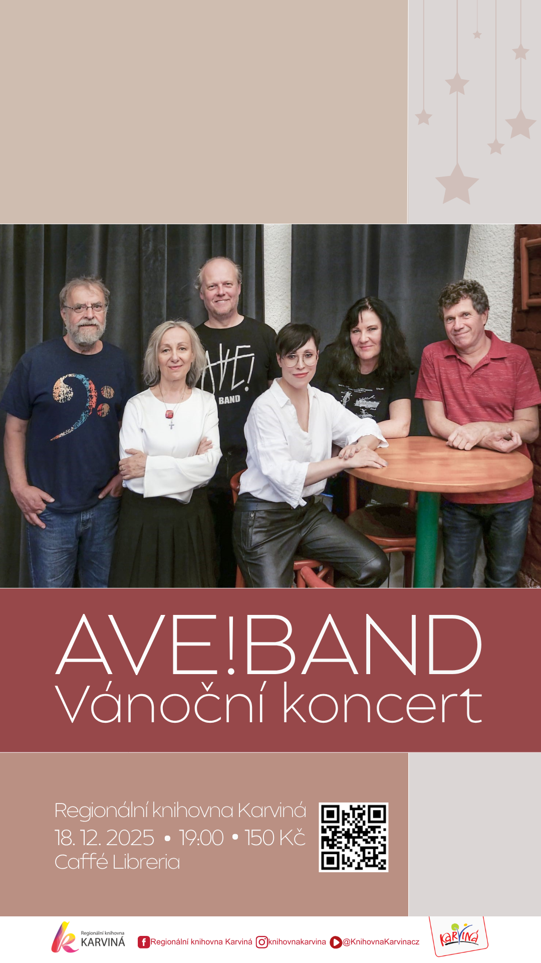 AVE!BAND – Vánoční koncert