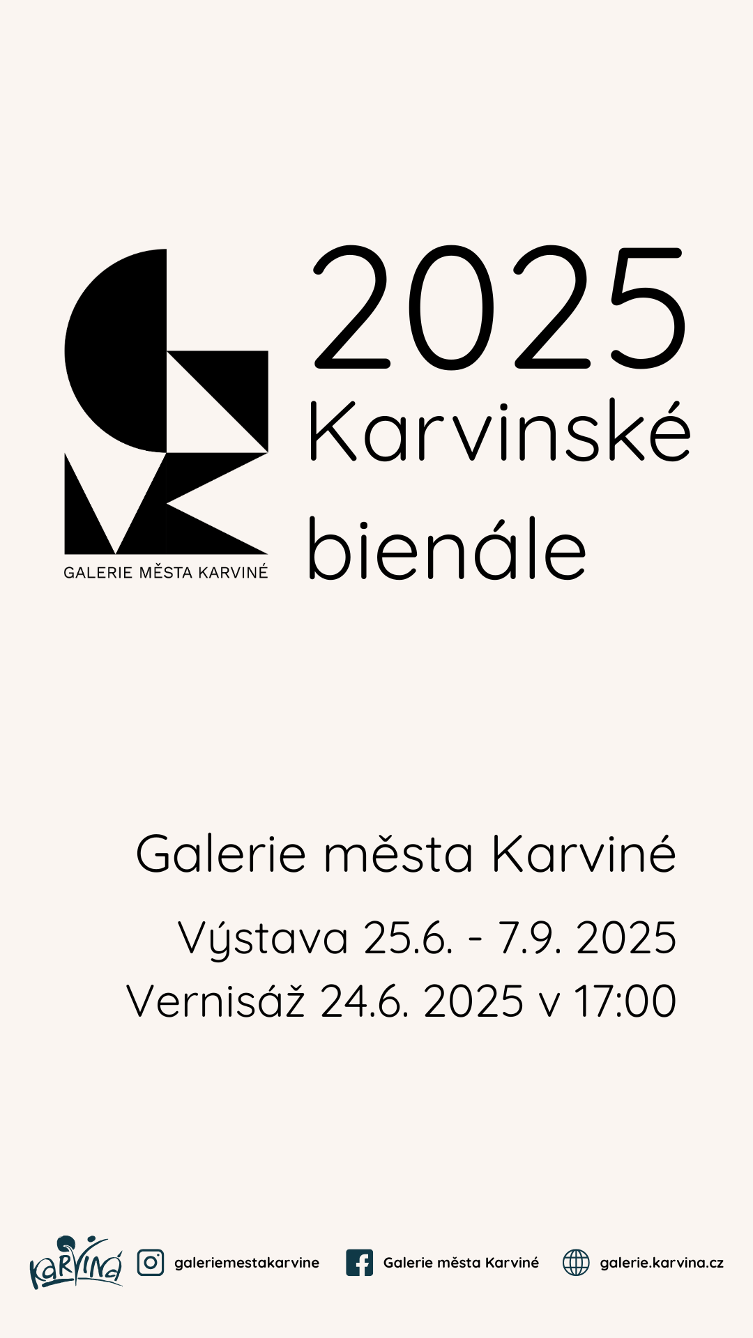 Karvinské bienále 2025 - vernisáž výstavy