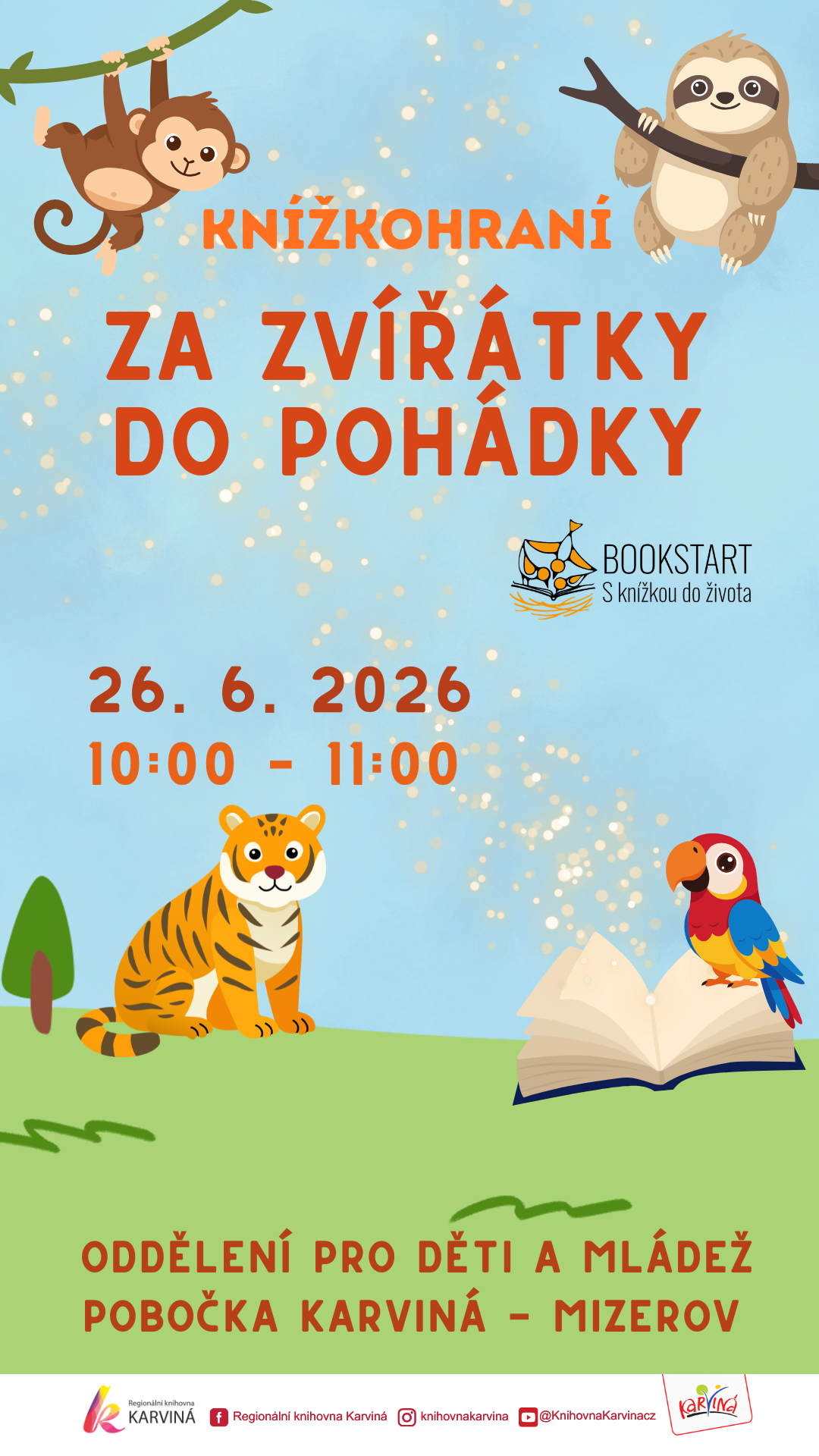 Bookstart - S knížkou do života: Za zvířátky do pohádky