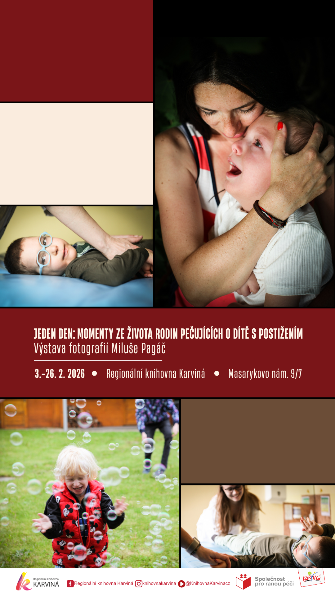 Jeden den: Momenty ze života rodin pečujících o děti s postižením