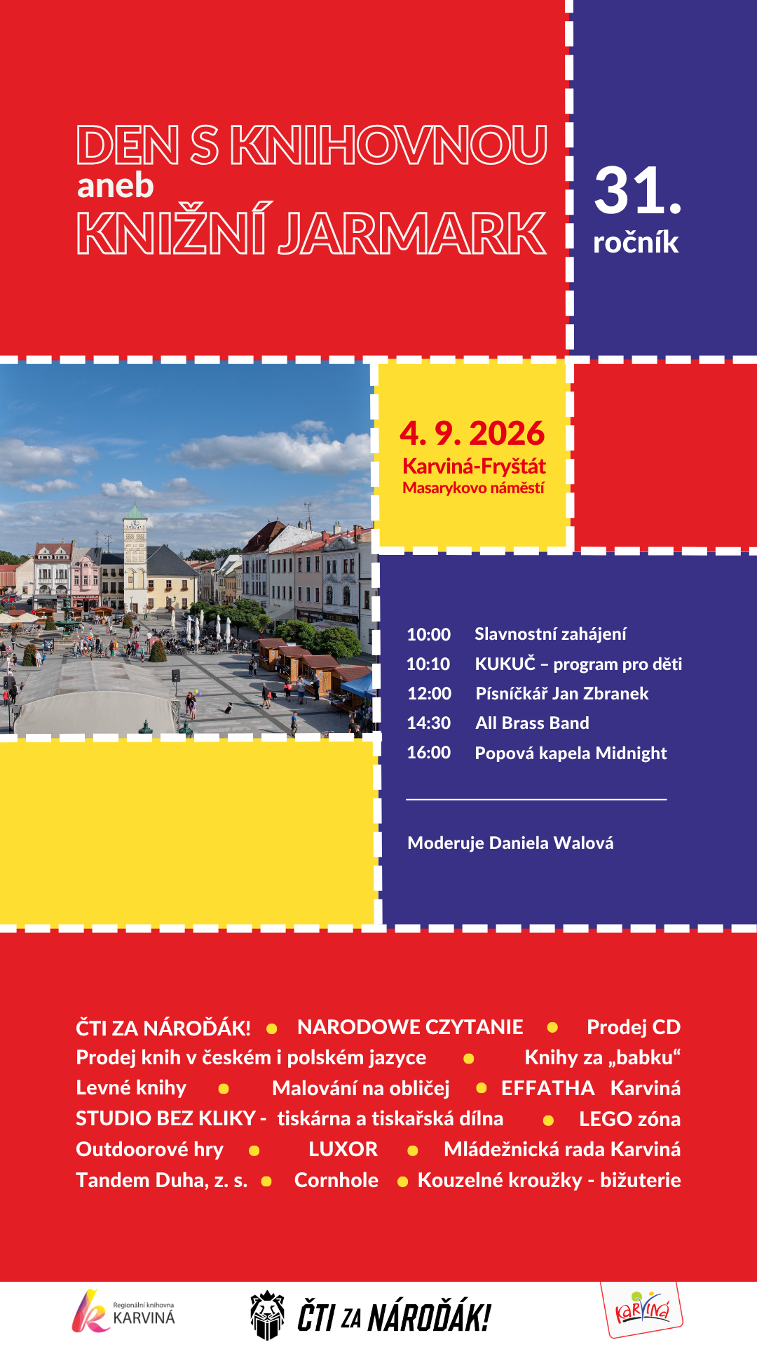 Den s knihovnou aneb Knižní jarmark 2026 