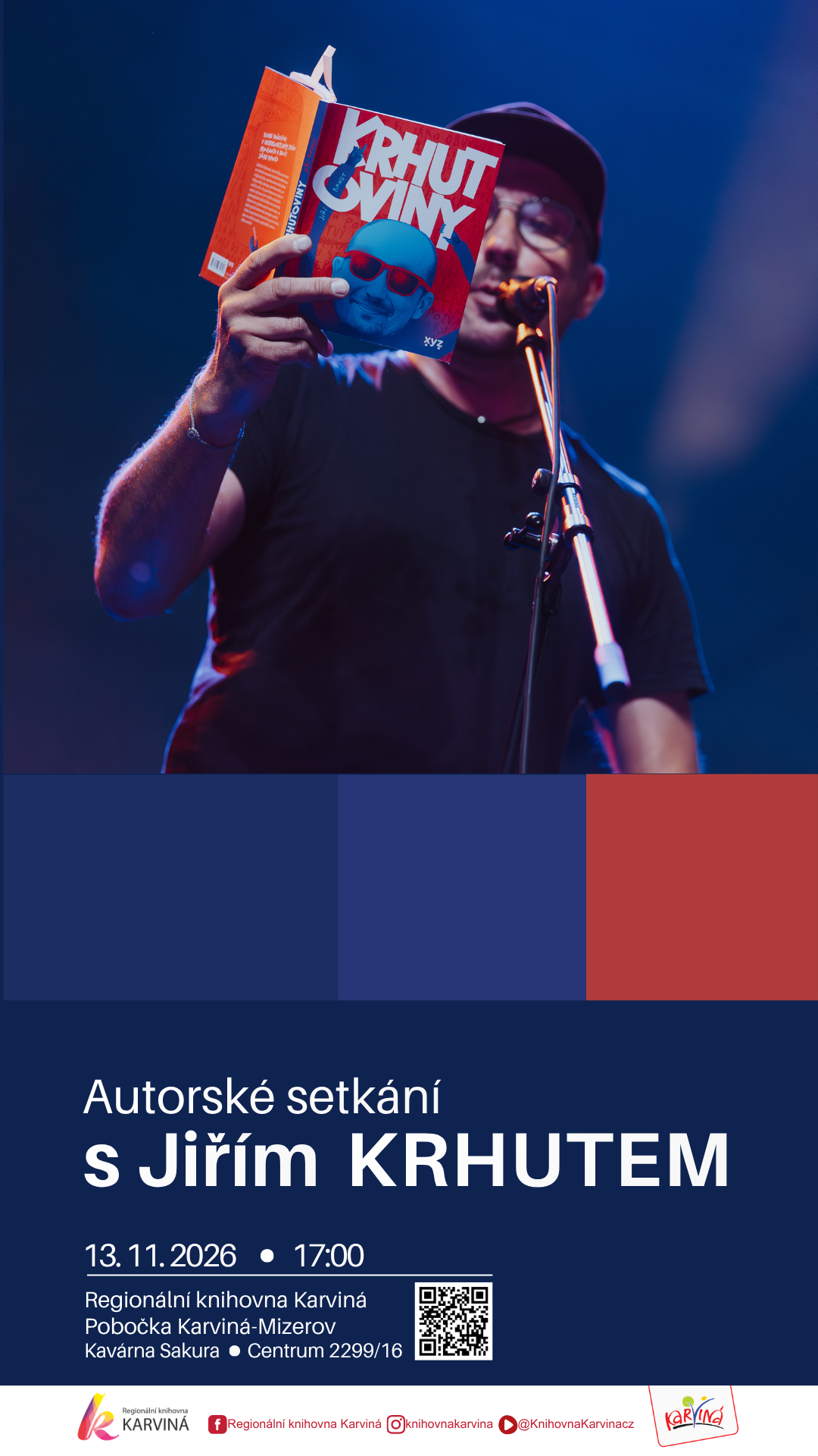 Autorské setkání s Jiřím Krhutem