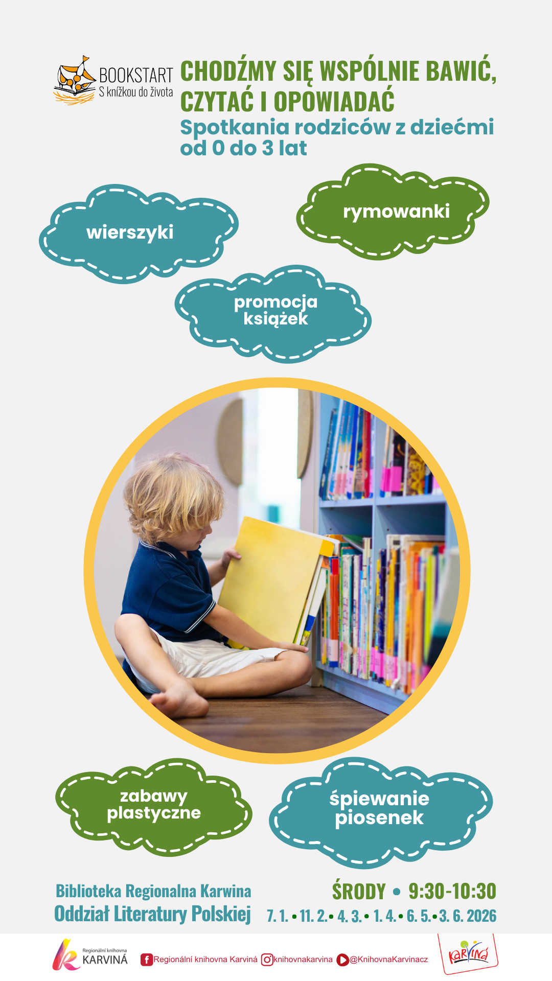 Bookstart – Z książką na start: Brzuszek mówi: mniam!