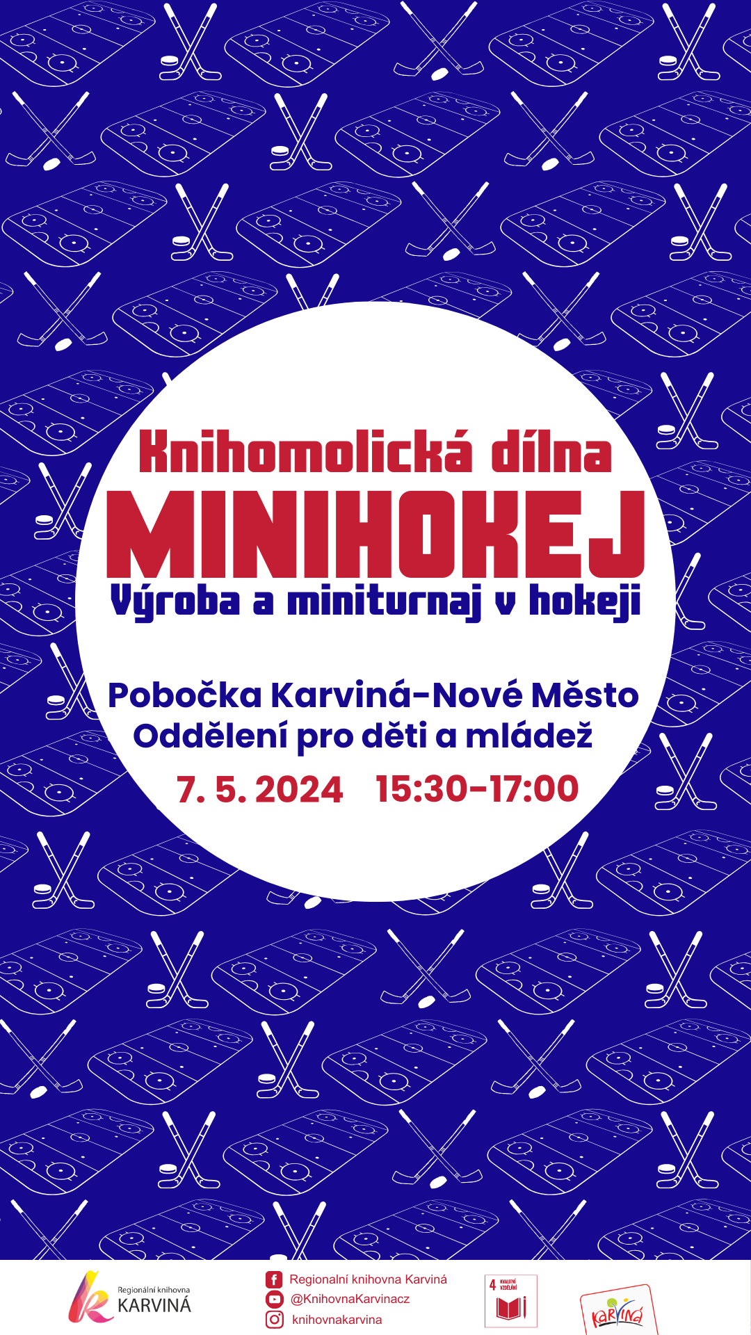 Knihomolická dílna – Minihokej