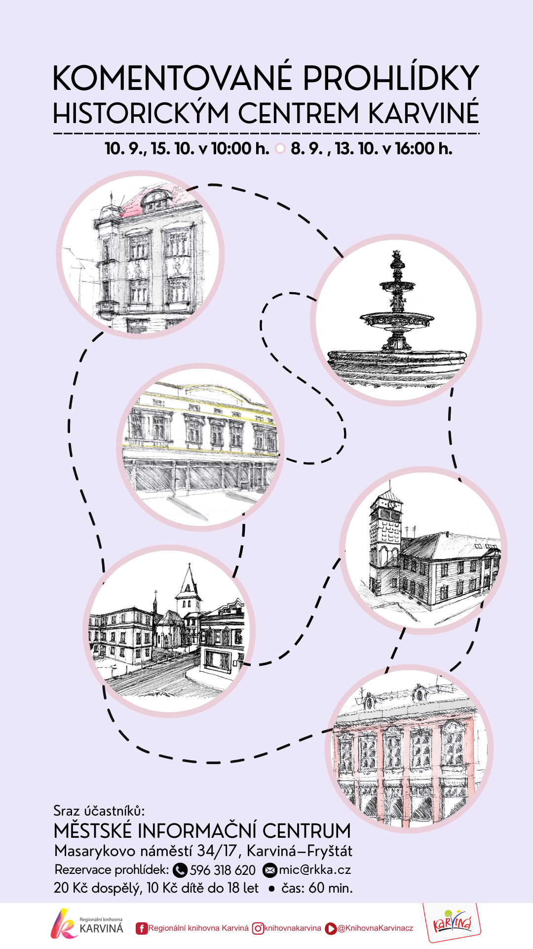Komentovaná prohlídka historickým centrem Karviné 